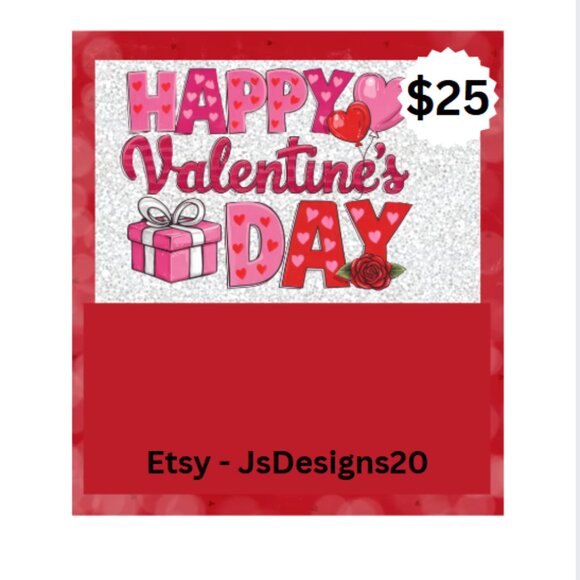 Valentine's Day Gift card holders 2 - be mine - happy valentines - love is all - Picture 2 of 4